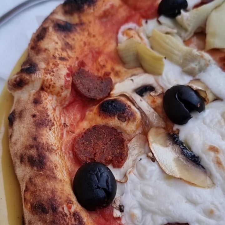 photo of Pizzería Mano a Mano - Murcia JC1 Pizza Caprichosa Veg shared by @lauritavegan on  22 Jul 2022 - review