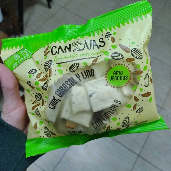 review photo of Canvas Galletas De Chía Girasol Y Lino shared by @orianape on 16 Jul 2021 - review