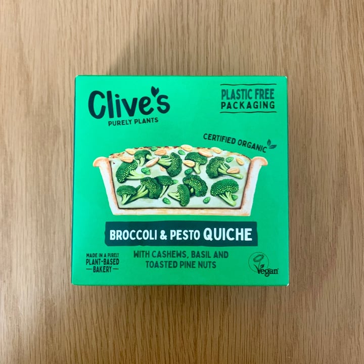 photo of Clive’s Broccoli and Pesto Quiche shared by @gutterglitter on  10 Aug 2021 - review
