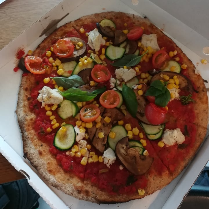 review photo of Stripped Pizza Aeschenvorstadt (Permantly Closed) Veganzza Pizza shared by @laelclever on 26 Jun 2020 - review