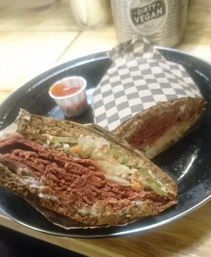 review photo of Rudy's Dirty Vegan Diner Reuben shared by @lara87 on 01 Apr 2020 - review