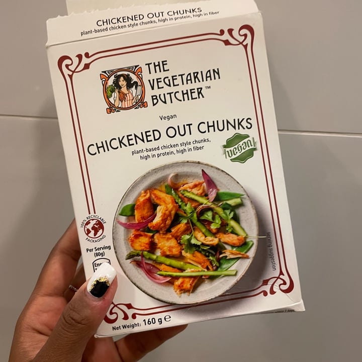 photo of The Vegetarian Butcher Chickened Out Chunks shared by @alyrauff on  22 Feb 2022 - review