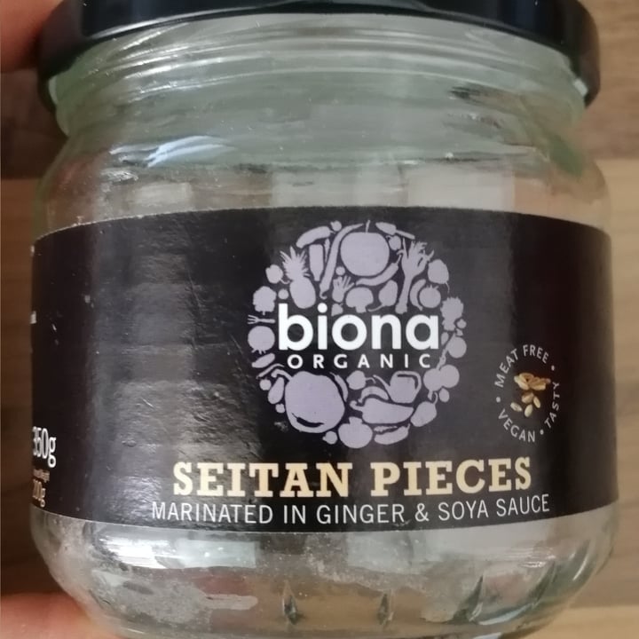 photo of Biona Organic seitan marinated in ginger and soya sauce shared by @agg2 on  07 Jun 2020 - review