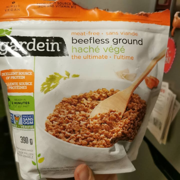 photo of Gardein The Ultimate Beefless Ground shared by @nikmrg on  22 Feb 2021 - review