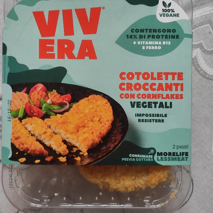 photo of Vivera Cotolette Croccanti Con Corneflakes Vegetali shared by @fra-ncy on  04 Oct 2022 - review
