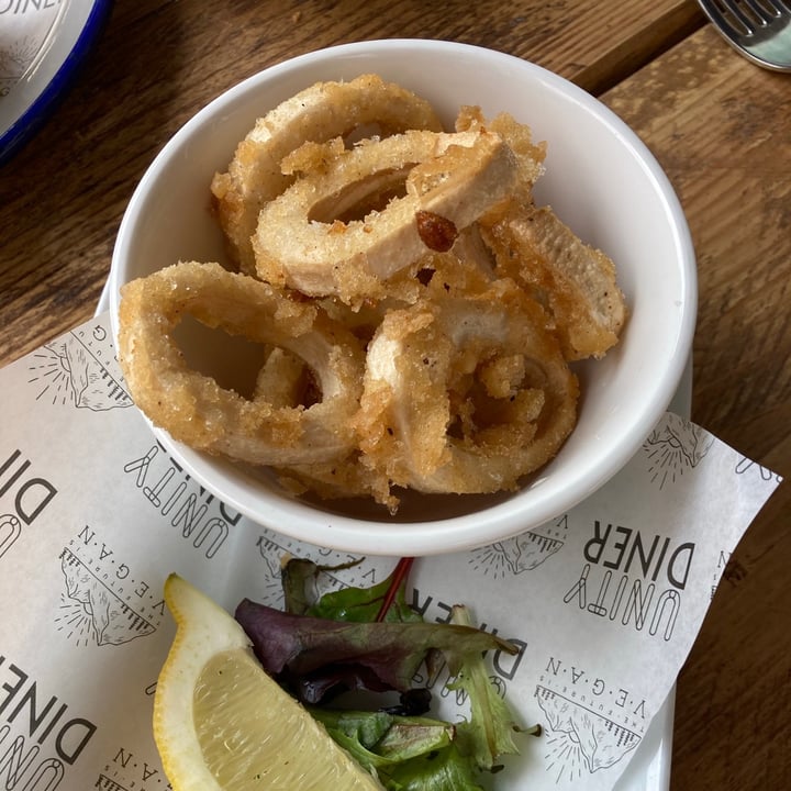 photo of Unity Diner Calamari Rings shared by @allywally on  01 Jun 2021 - review