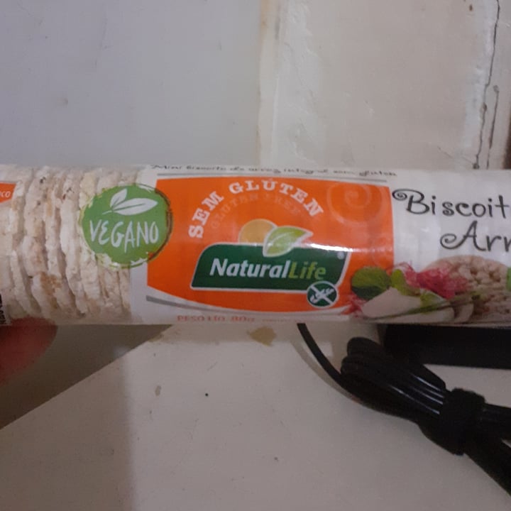 photo of NaturalLife Biscoito de Arroz shared by @elianebarros on  04 May 2022 - review