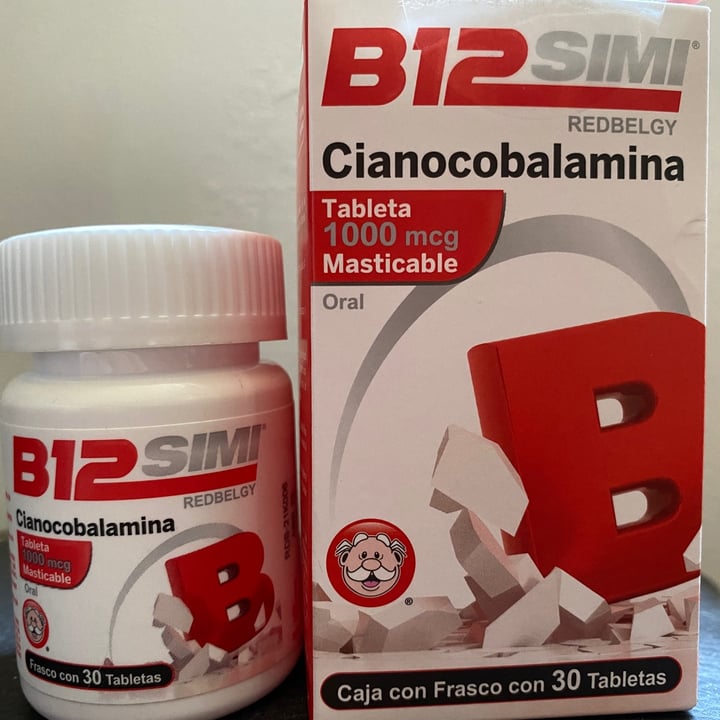 photo of Farmacias de similares (Various Brands) Vitamina b12/ B12 simi shared by @rroby on  14 Sep 2021 - review
