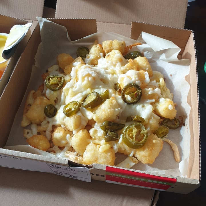 photo of Papa John's Pizza Vegan Potato Tots With Sheese & Jalapenos shared by @jasminearchie on  17 Jul 2020 - review