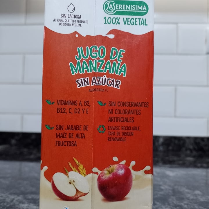 photo of La Serenísima Jugo De Manzana A Base De Arroz shared by @rodrigogarcia on  23 Mar 2022 - review