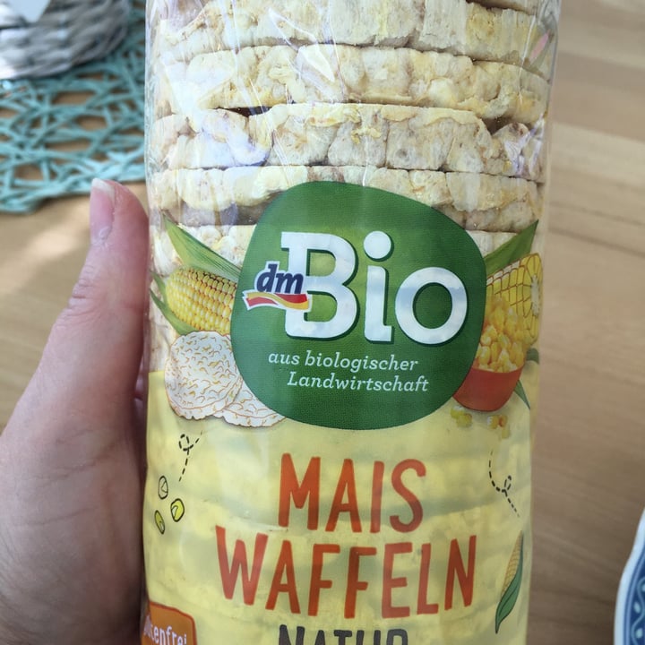 photo of dmBio Mais Waffeln natur shared by @egregora on  16 May 2022 - review