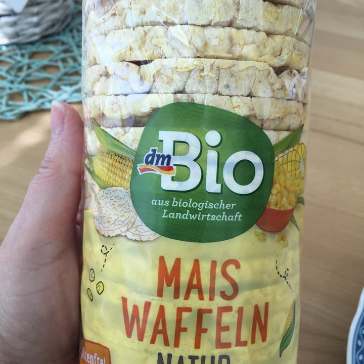 review photo of dmBio Mais Waffeln natur shared by @egregora on 16 May 2022 - review
