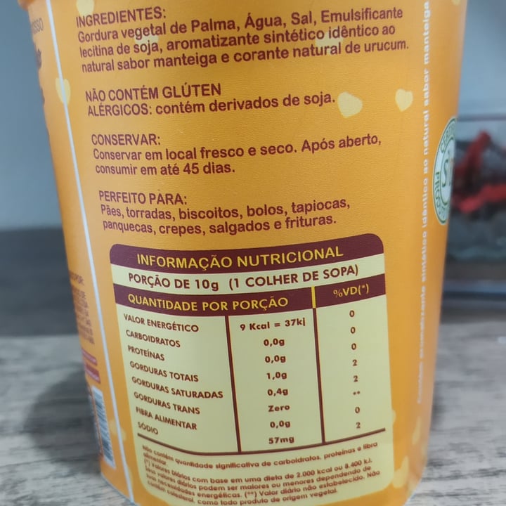 photo of Tayna Alimentos Manteiga De Palma shared by @albertoj on  12 Sep 2022 - review