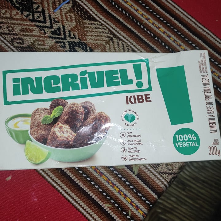 photo of Incrível - Seara Incrível kibe seara 100% Vegetal shared by @helgacarolina on  01 Oct 2022 - review