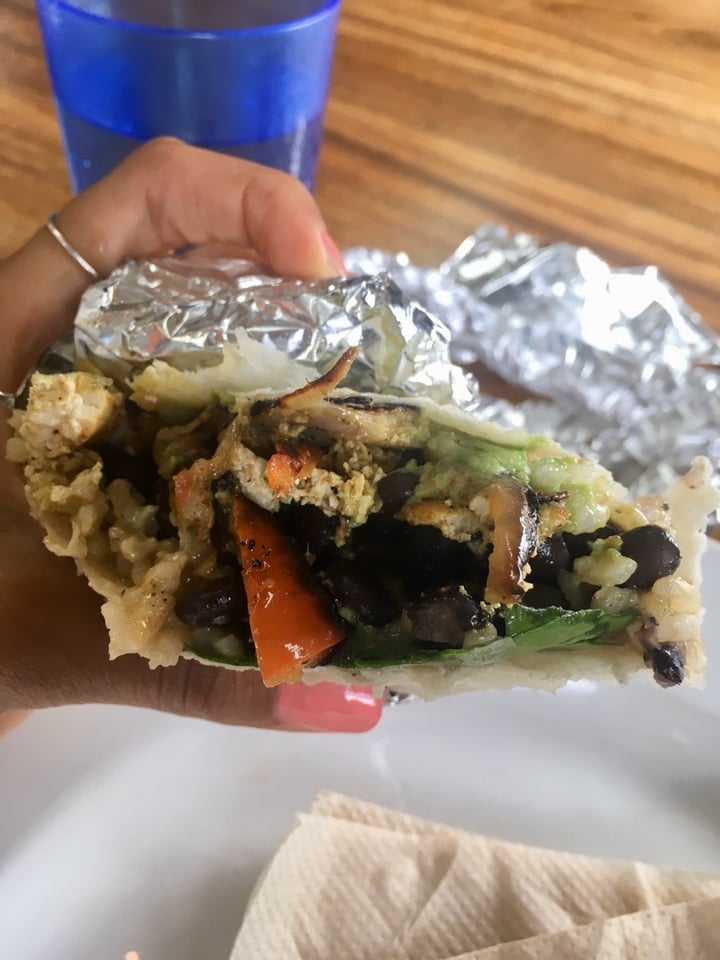 photo of The Beet Box Cafe Rainbow Country Burrito shared by @teresannnnnn on  07 Jan 2020 - review