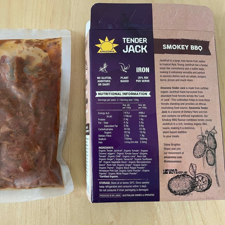 photo of Vitanuts  Tender Jack smokey bbq shared by @ziokendo on  31 May 2021 - review