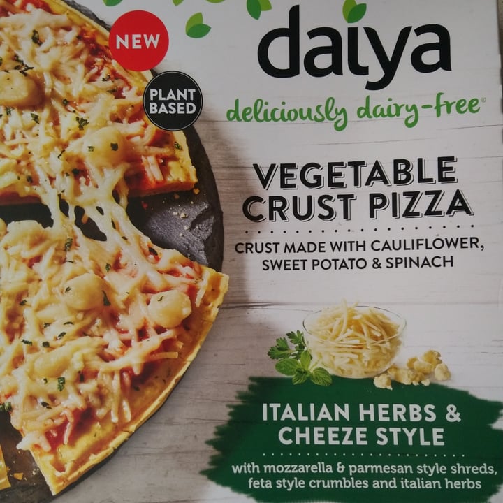 photo of Daiya Vegetable crust pizza, Italian Herb shared by @veg-ana on  05 Oct 2021 - review