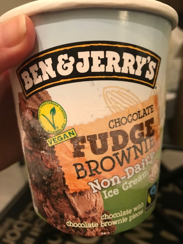 review photo of Ben & Jerry's Chocolate Fudge Brownie Non-Dairy Ice Cream shared by @veganliving on 23 Mar 2020 - review