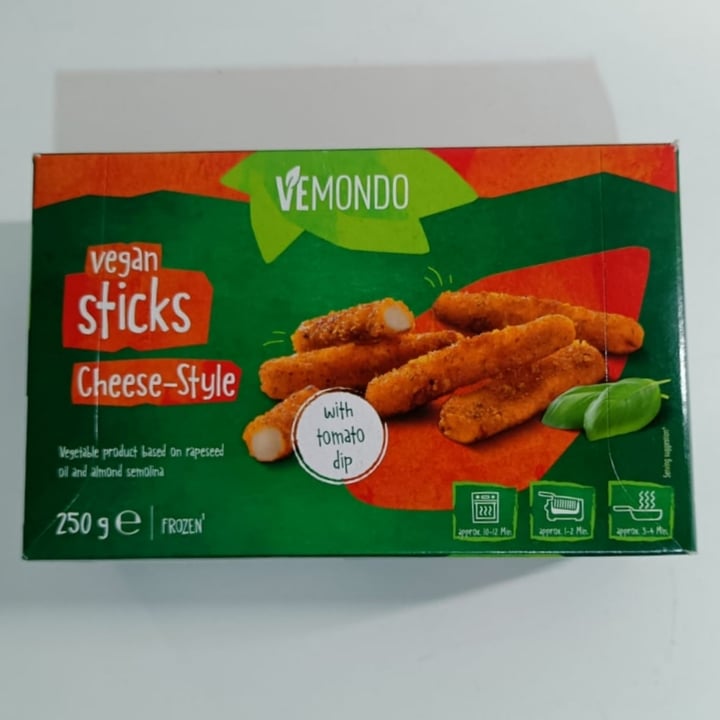 review photo of Vemondo Vegan sticks cheese style shared by @katarsis on 26 Jul 2021 - review
