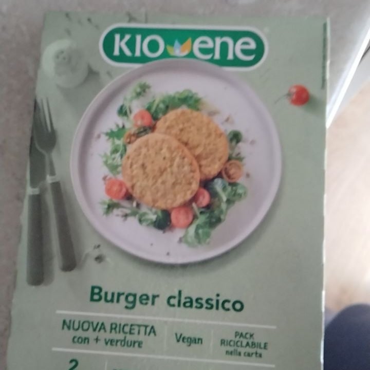 photo of Kioene burger classico vegan shared by @lilianadonofrio on  25 May 2022 - review