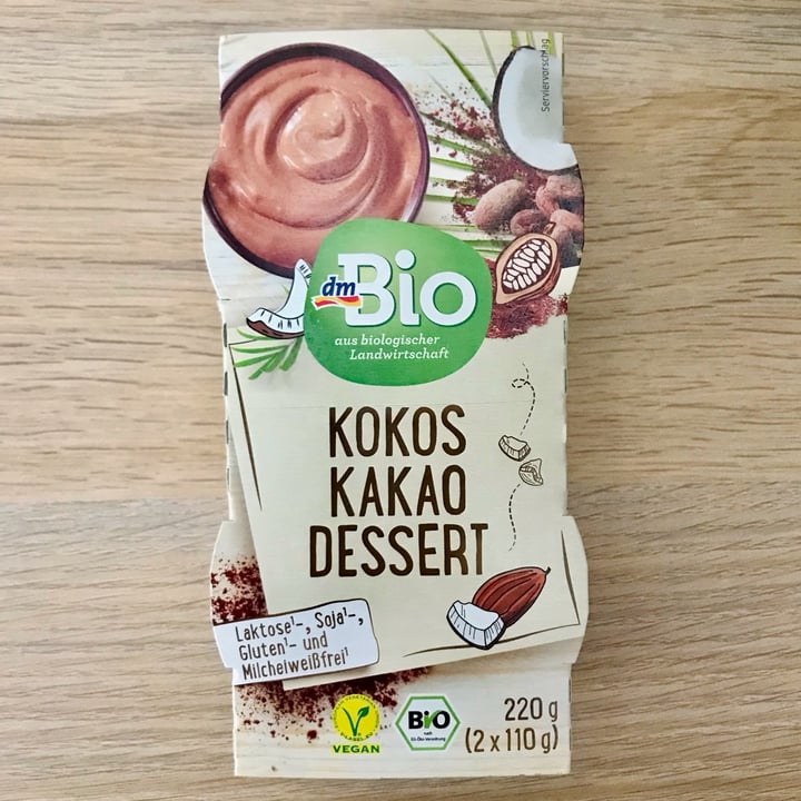 photo of dmBio kokos kakao dessert shared by @geisalopes on  12 Jun 2022 - review