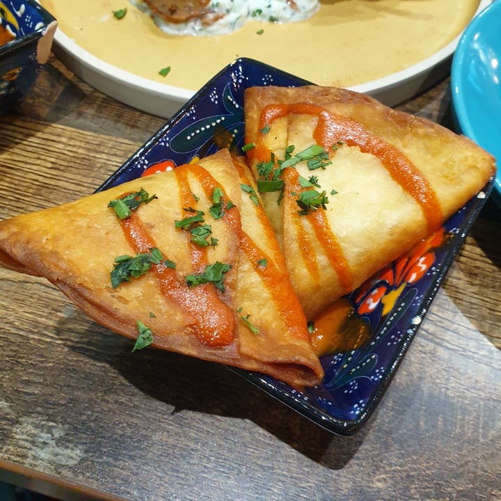 photo of Koocha Mezze Bar Sweet Potato Samosa shared by @lydiahawkins on  17 Sep 2021 - review