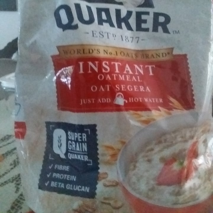 photo of Quaker Instant Oatmeal shared by @beehatter on  20 May 2020 - review