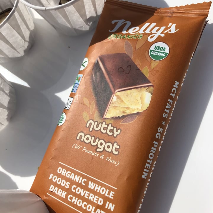 photo of Nelly's Organics Nutty Nougat Bar shared by @fullerton59 on  13 Feb 2021 - review