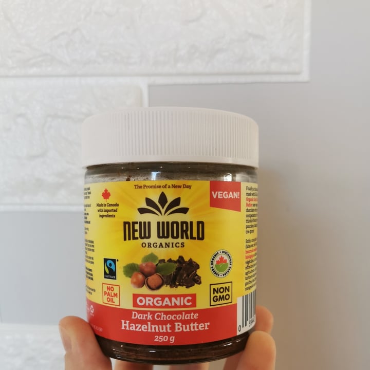 review photo of New World Organics Dark Chocolate Hazelnut Butter shared by @michela16 on 24 Jan 2021 - review
