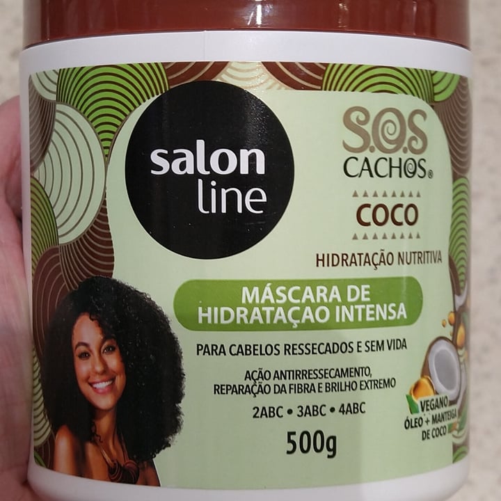 photo of Salon line Máscara de hidratação - SOS cachos shared by @silparente on  08 May 2022 - review
