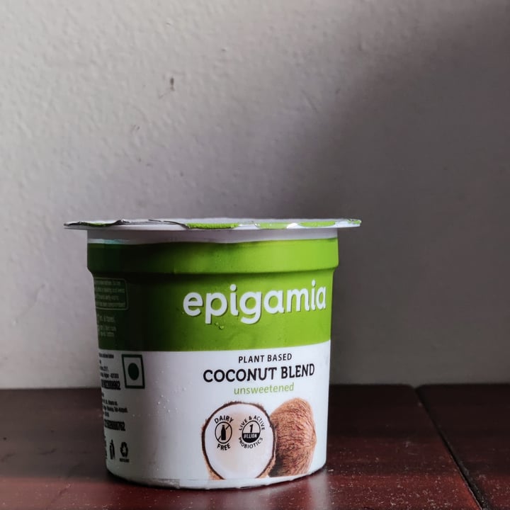 photo of Epigamia Coconut milk yogurt unsweetened shared by @foodbaby on  18 Jul 2021 - review