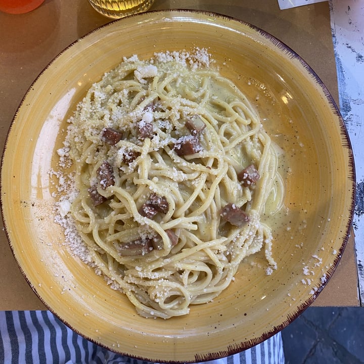 review photo of Buddy Italian Restaurant Cafè Carbonara Vegana shared by @stequ on 19 Jun 2022 - review