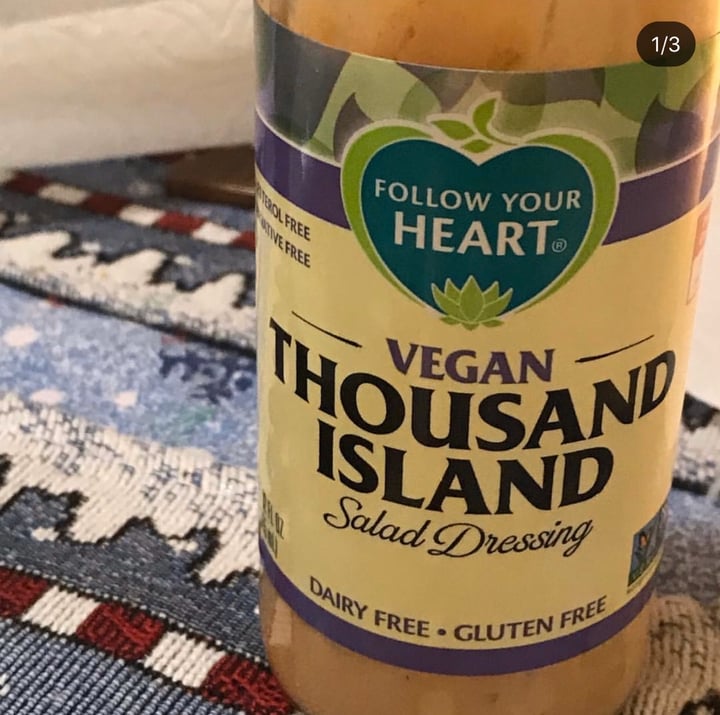 photo of Follow Your Heart Thousand Island Dressing shared by @nikkileighh on  09 Apr 2020 - review