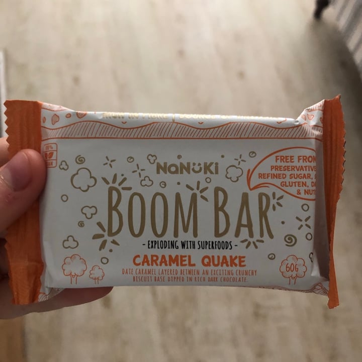 photo of Nanuki Boom Bar Caramel Quake shared by @jenmitchell on  17 Nov 2020 - review