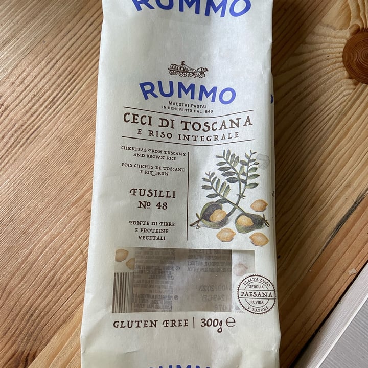 photo of Rummo Fusilli n. 48 ceci di Toscana e riso integrale shared by @giorgiabortoluzzi on  29 Mar 2022 - review