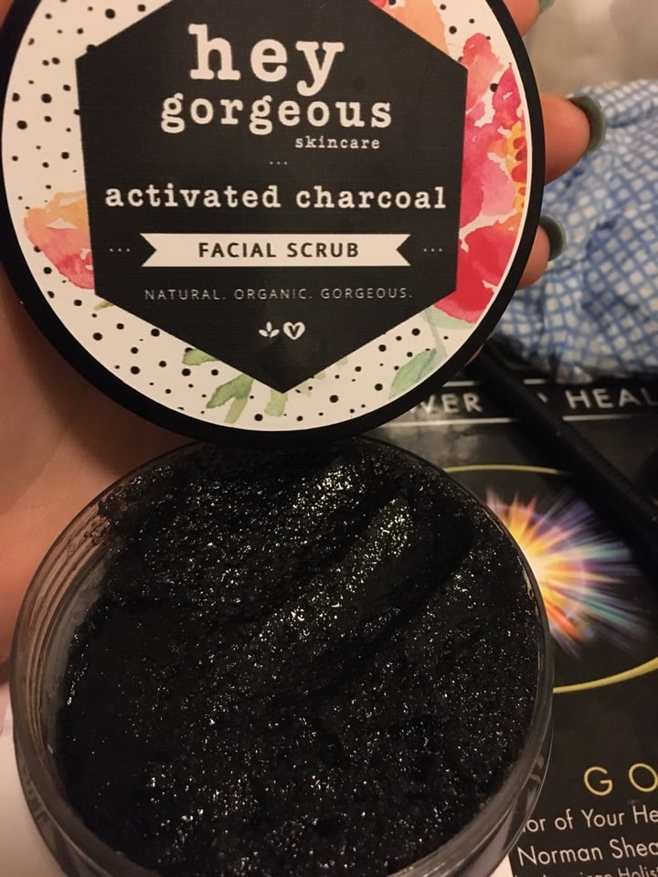 review photo of Hey Gorgeous Activated charchol face Scrub shared by @cduncan on 14 Jan 2020 - review