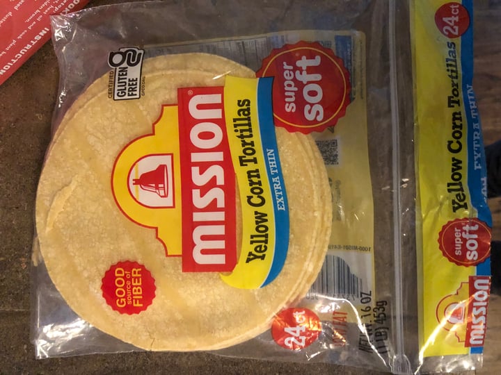 photo of Mission Foods Yellow Corn Tortillas shared by @nisharespect on  12 Mar 2022 - review
