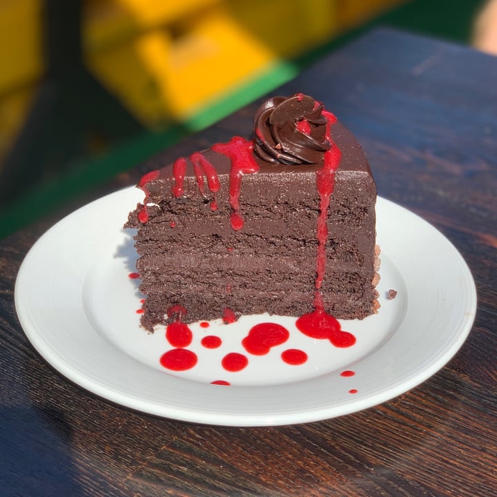 photo of Pura Vita Chocolate Raspberry Cake shared by @lohasmiles on  28 Oct 2020 - review