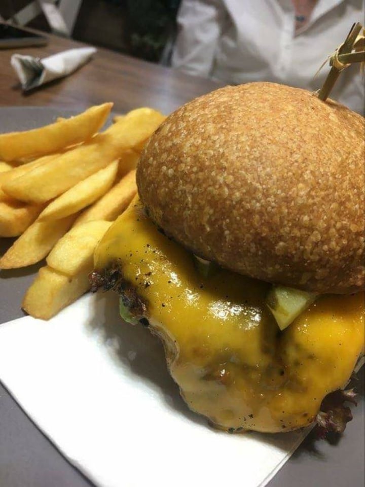 review photo of Vege Joy Pizza & Burger Pulled "Pork" Burger shared by @mariagicheva on 18 Jun 2020 - review
