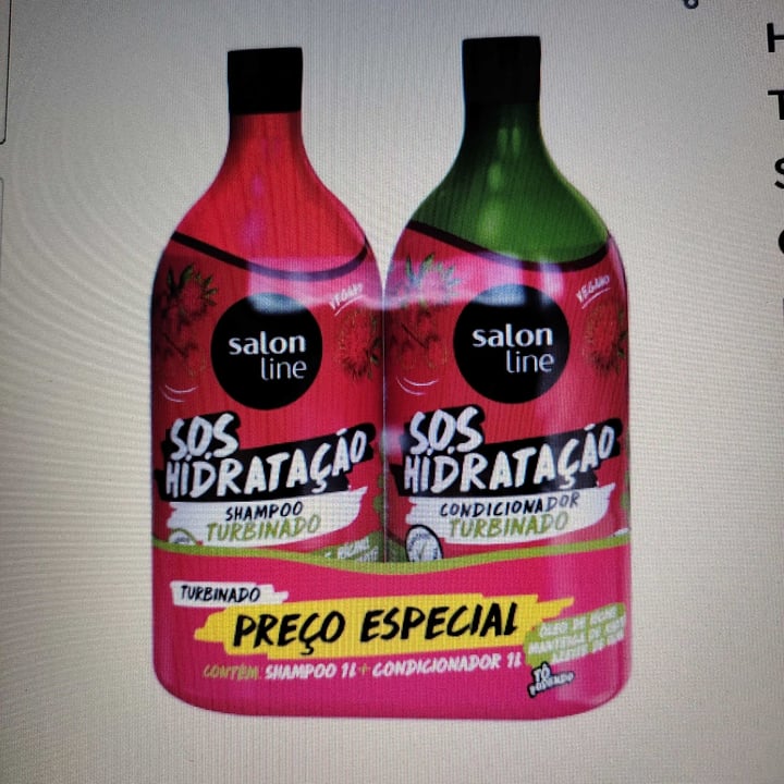 review photo of Salon line Condicionador S.O.S - Óleo De Rícino, Manteiga De Karite E Azeite De Oliva shared by @mattos on 28 Apr 2022 - review