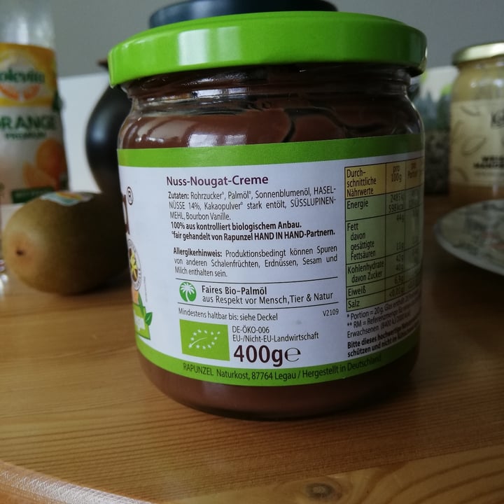 photo of Bionella Bionella Chocolate Spread Nuss-Nougat-Creme shared by @lieselotte on  17 Jul 2022 - review
