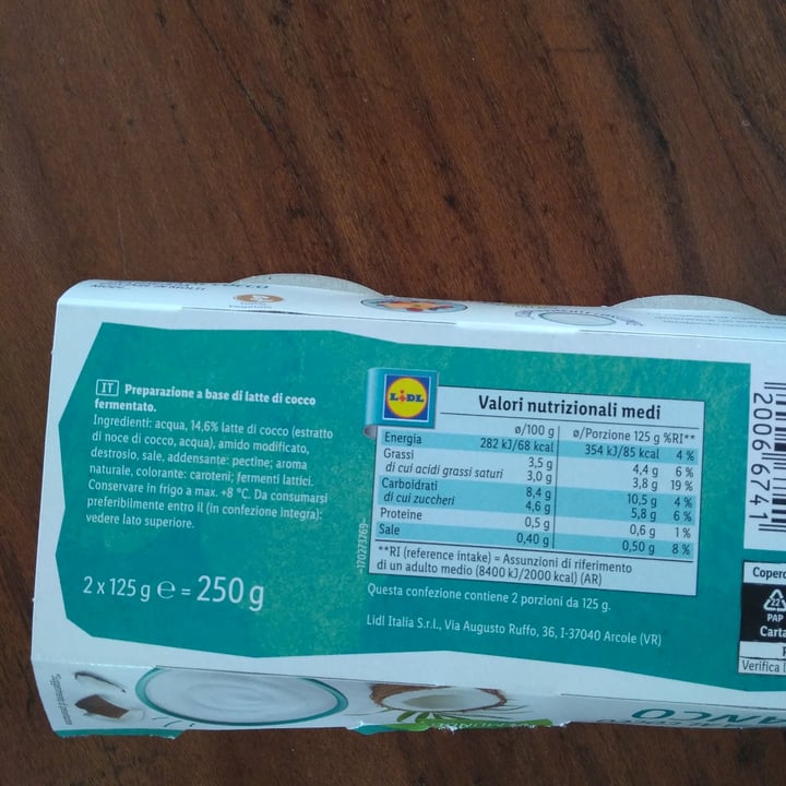 photo of Vemondo Bio coconut natural shared by @ssandrine on  14 Feb 2022 - review