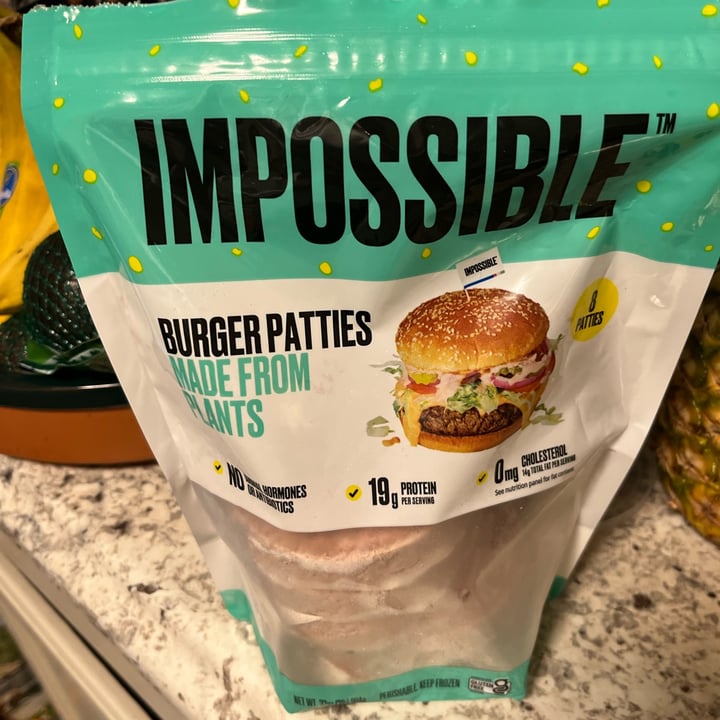 photo of Impossible Foods Impossible Burger Patties shared by @jomt on  13 Jul 2022 - review