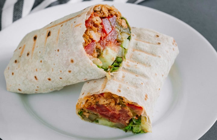 photo of Kiwi Vegan Cafe Tofu Shawarma shared by @sampr on  02 Apr 2020 - review