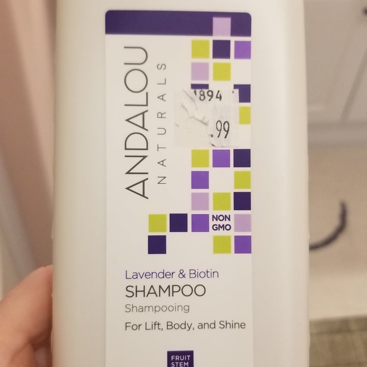 photo of Andalou Naturals Lavender And Biotin Shampoo shared by @ashliess on  30 Jun 2021 - review