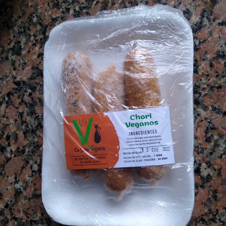 photo of La Gata Vegana Chorizo vegano shared by @seleneveg on  09 Mar 2022 - review