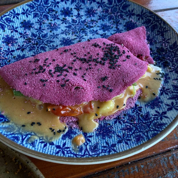 review photo of Espaço Pura Vida Tapioca de beterraba shared by @dharmagobind on 07 Aug 2022 - review