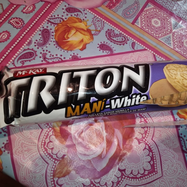 photo of Galletas McKay Tritón Maní White shared by @amayamartinez on  01 Nov 2020 - review