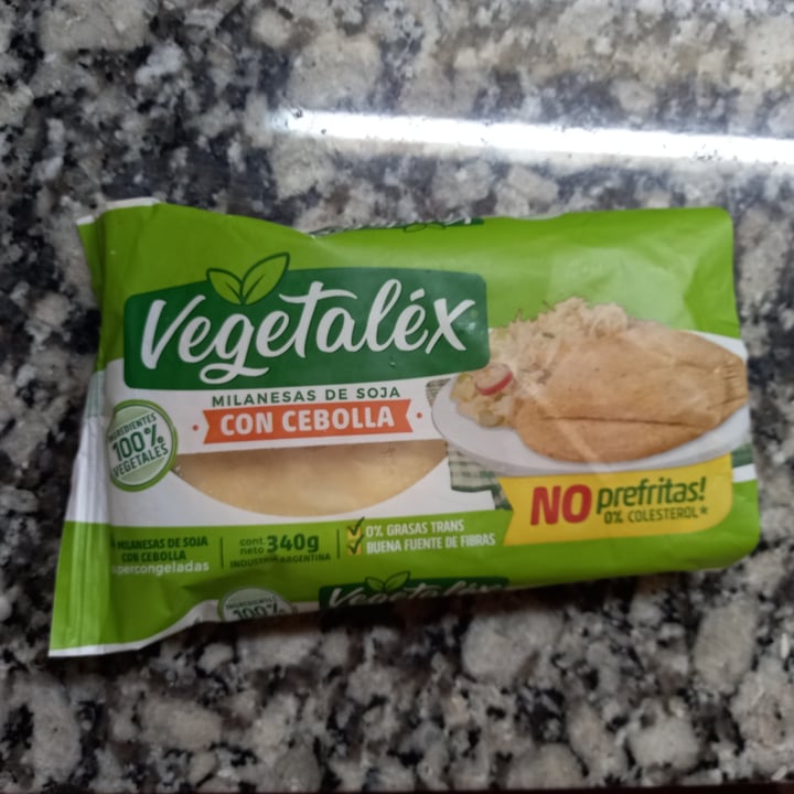 photo of Vegetalex Milanesa De Soja Con Cebolla shared by @emalopez on  09 Jan 2022 - review