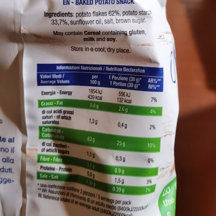 photo of Nattura Chips di Patate shared by @simoparrot on  30 Dec 2021 - review